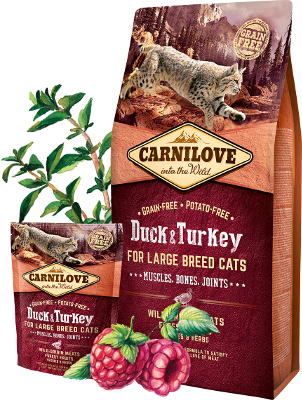 Carnilove duck and sales turkey